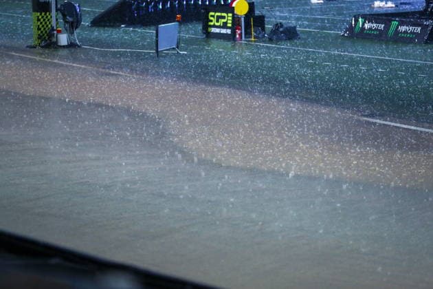 Wroclaw 20.06.2026. Zuzel FIM indywidualne mistrzostwa swiata na zuzlu sezon 2026 --- FIM Speedway Grand Prix season 2026 nz opady deszczu Fot. Kacper Staniec NEWSPIX.PL --- newspix.pl POLAND OUT! 