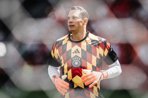 Fußball Herren FIFA Fußball-Weltmeisterschaft 2026 Gruppe E Deutschland vs. Elfenbeinküste 20.06.2026 Manuel Neuer ( 1, Deutschland) macht sich warm Toronto Toronto Stadium Ontario Kanada