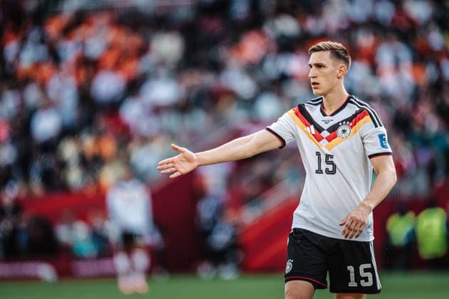 Fußball Herren FIFA Fußball-Weltmeisterschaft 2026 Gruppe E Deutschland vs. Elfenbeinküste 20.06.2026 Nico Schlotterbeck ( 15, Deutschland) Toronto Toronto Stadium Ontario Kanada