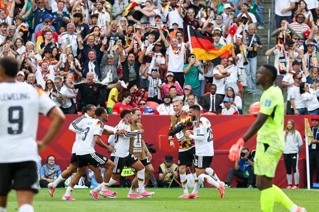 Germany v CÃ te d Ivoire, FIFA World Cup, WM, Weltmeisterschaft, Fussball 2026 Germany forward Deniz Undav (26) scores a GOAL 2-1 and celebrates during the Germany v CÃ te d Ivoire FIFA WORLD CUP 2026 Group E match at the Toronto Stadium, Toronto, Canada on 20 June 2026 Credit: Phil Duncan Every Second Media Editorial use only. All images are copyright Every Second Media Limited. No images may be reproduced without prior permission. Copyright: xIMAGO EveryxSecondxMediax ESM-2044-0013 PhilxDuncanx xEveryxSecondxMediax