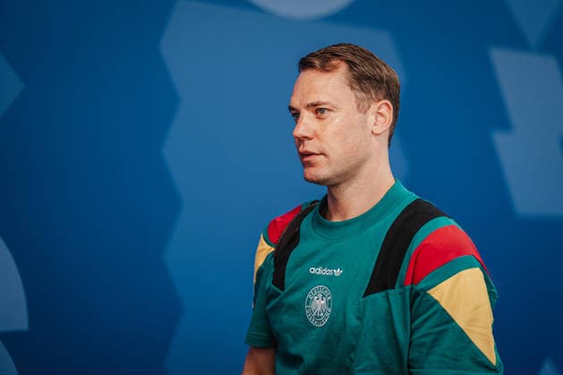 Fußball Herren FIFA Fußball-Weltmeisterschaft 2026 Gruppe E Deutschland vs. Elfenbeinküste 20.06.2026 Manuel Neuer ( 1, Deutschland) Teamankunft Deutschland am Stadion Toronto Toronto Stadium Ontario Kanada