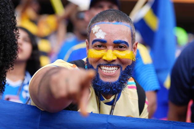 Ecuador v Curacao - FIFA World Cup, WM, Weltmeisterschaft, Fussball 2026 - Group E KANSAS CITY, UNITED STATES - JUNE 20: Fans gather prior the 2026 FIFA World Cup First Stage Group E match between Ecuador and Curacao at Arrowhead Stadium (Kansas City Stadium) in Kansas City, Missouri, United States on June 20, 2026. Hakan Akgun Anadolu Missouri United States. Editorial use only. Please get in touch for any other usage.  Copyright: x2026xAnadoluxHakanxAkgunx