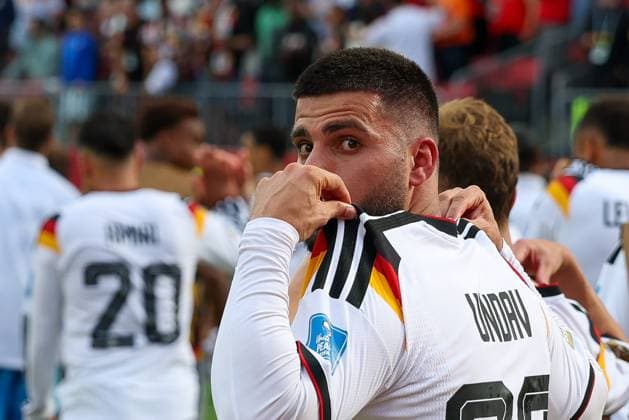 Torjubel von Deniz Undav 26 (Deutschland) zum 2:1, Deutschland vs. Elfenbeinkueste, Fussball, FIFA, Weltmeisterschaft 2026, Gruppenphase, 20.06.2026 Toronto Ontario Kanada