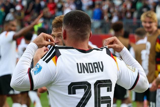 Torjubel von Deniz Undav 26 (Deutschland) zum 2:1, Deutschland vs. Elfenbeinkueste, Fussball, FIFA, Weltmeisterschaft 2026, Gruppenphase, 20.06.2026 Toronto Ontario Kanada