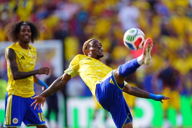 Ecuador v Curacao - FIFA World Cup, WM, Weltmeisterschaft, Fussball 2026 - Group E KANSAS CITY, UNITED STATES - JUNE 20: Players warm up prior the 2026 FIFA World Cup First Stage Group E match between Ecuador and Curacao at Arrowhead Stadium (Kansas City Stadium) in Kansas City, Missouri, United States on June 20, 2026. Hakan Akgun Anadolu Missouri United States. Editorial use only. Please get in touch for any other usage.  Copyright: x2026xAnadoluxHakanxAkgunx