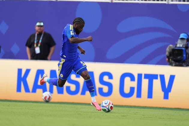 Ecuador v Curacao - FIFA World Cup, WM, Weltmeisterschaft, Fussball 2026 - Group E KANSAS CITY, UNITED STATES - JUNE 20: Sherel Floranus of Curacao in action during the 2026 FIFA World Cup First Stage Group E match between Ecuador and Curacao at Arrowhead Stadium (Kansas City Stadium) in Kansas City, Missouri, United States on June 20, 2026. Hakan Akgun Anadolu Missouri United States. Editorial use only. Please get in touch for any other usage.  Copyright: x2026xAnadoluxHakanxAkgunx