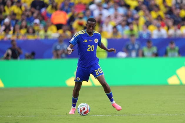 Ecuador v Curacao - FIFA World Cup, WM, Weltmeisterschaft, Fussball 2026 - Group E KANSAS CITY, UNITED STATES - JUNE 20: Joshua Brenet of Curacao in action during the 2026 FIFA World Cup First Stage Group E match between Ecuador and Curacao at Arrowhead Stadium (Kansas City Stadium) in Kansas City, Missouri, United States on June 20, 2026. Hakan Akgun Anadolu Missouri United States. Editorial use only. Please get in touch for any other usage.  Copyright: x2026xAnadoluxHakanxAkgunx