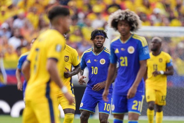 Ecuador v Curacao - FIFA World Cup, WM, Weltmeisterschaft, Fussball 2026 - Group E KANSAS CITY, UNITED STATES - JUNE 20: Leandro Bacuna (10) of Curacao in action during the 2026 FIFA World Cup First Stage Group E match between Ecuador and Curacao at Arrowhead Stadium (Kansas City Stadium) in Kansas City, Missouri, United States on June 20, 2026. Hakan Akgun Anadolu Missouri United States. Editorial use only. Please get in touch for any other usage.  Copyright: x2026xAnadoluxHakanxAkgunx