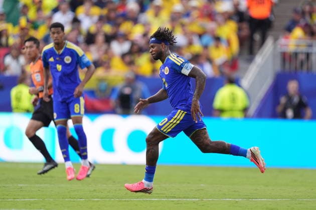 Ecuador v Curacao - FIFA World Cup, WM, Weltmeisterschaft, Fussball 2026 - Group E KANSAS CITY, UNITED STATES - JUNE 20: Leandro Bacuna of Curacao in action during the 2026 FIFA World Cup First Stage Group E match between Ecuador and Curacao at Arrowhead Stadium (Kansas City Stadium) in Kansas City, Missouri, United States on June 20, 2026. Hakan Akgun Anadolu Missouri United States. Editorial use only. Please get in touch for any other usage.  Copyright: x2026xAnadoluxHakanxAkgunx
