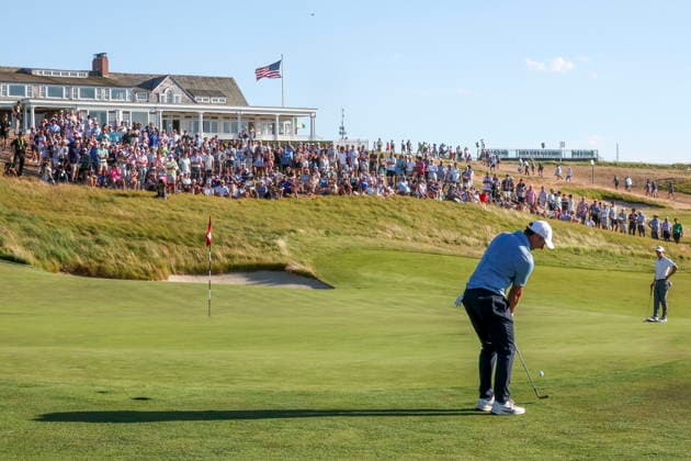 US Open Golf Championship - Round 3 Rory McIlroy of Northern Ireland plays a shot during the third round of the 2026 U.S. Open golf tournament at Shinnecock Hills Golf Club in Southampton, New York, Saturday, 20 June 2026. SOUTHAMPTON NEW YORK UNITED STATES  Copyright: xSARAHxYENESELx