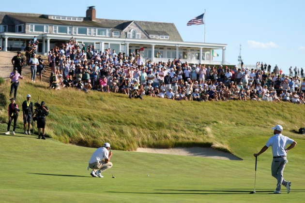 US Open Golf Championship - Round 3 Scottie Scheffler of the U.S. plays a shot during the third round of the 2026 U.S. Open golf tournament at Shinnecock Hills Golf Club in Southampton, New York, Saturday, 20 June 2026. SOUTHAMPTON NEW YORK UNITED STATES  Copyright: xSARAHxYENESELx