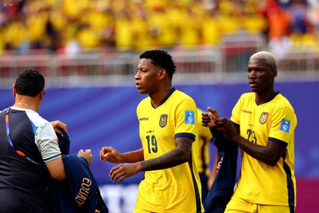 FBL COPA MUNDIAL 2026 - ECUADOR VS CURAZAO Kansas City, Estados Unidos, sabado 20 de junio del 2026. Previas de Ecuador de cara al partido mundialista entre Ecuador y Curazao , por la primera fase del Grupo E de la Copa Mundial de futbol 2026. Foto API Carlos ROJAS KANSAS KANSAS EEUU *** FBL 2026 WORLD CUP ECUADOR VS. CURACAO Kansas City, United States, Saturday, June 20, 2026 Ecuador previews ahead of the World Cup match between Ecuador and Curacao, in the first round of Group E of the 2026 FIFA World Cup. Photo Copyright: xCarlosxRojasx