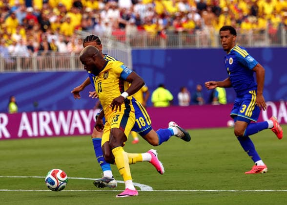 FBL COPA MUNDIAL 2026 - ECUADOR VS CURAZAO Kansas City, Estados Unidos, sabado 20 de junio del 2026. Previas de Ecuador de cara al partido mundialista entre Ecuador y Curazao , por la primera fase del Grupo E de la Copa Mundial de futbol 2026. Foto API Carlos ROJAS KANSAS KANSAS EEUU *** FBL 2026 WORLD CUP ECUADOR VS. CURACAO Kansas City, United States, Saturday, June 20, 2026 Ecuador previews ahead of the World Cup match between Ecuador and Curacao, in the first round of Group E of the 2026 FIFA World Cup. Photo Copyright: xCarlosxRojasx