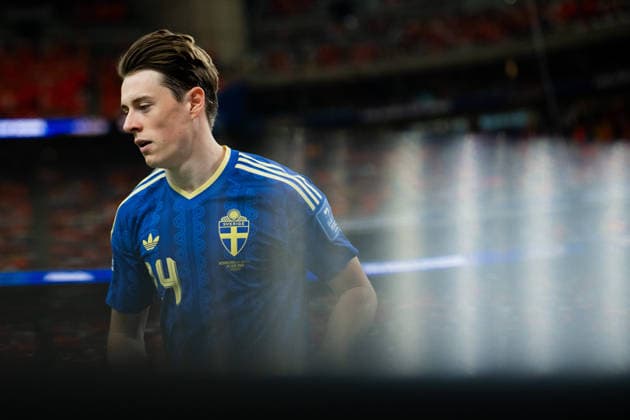 260620 Elliot Stroud of Sweden during the FIFA World Cup, WM, Weltmeisterschaft, Fussball 2026 football match between Netherlands and Sweden on June 20, 2026 in Houston. Photo: Petter Arvidson BILDBYRAN kod PA PA1246 bbeng fotboll football soccer fotball vm fotbolls-vm fotball-vm fotbolls-vm 2026 fifa world cup 2026 sverige sweden sverige a Netherlands nederländerna *** June 20, 2026  Copyright: PETTERxARVIDSON BB260620PA313