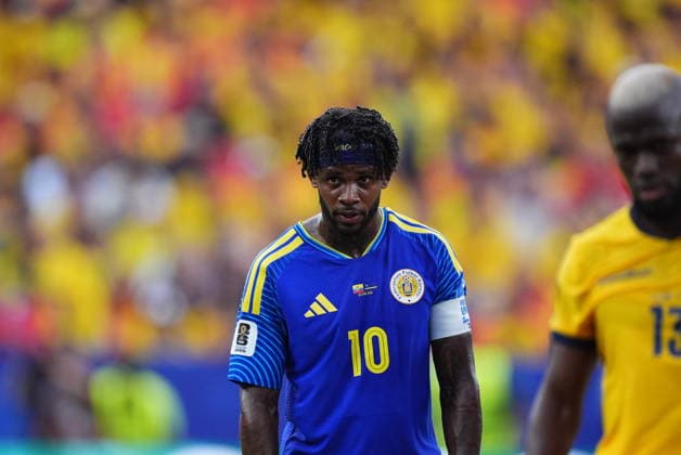 Ecuador v Curacao - FIFA World Cup, WM, Weltmeisterschaft, Fussball 2026 - Group E KANSAS CITY, UNITED STATES - JUNE 20: Leandro Bacuna of Curacao in action during the 2026 FIFA World Cup First Stage Group E match between Ecuador and Curacao at Arrowhead Stadium (Kansas City Stadium) in Kansas City, Missouri, United States on June 20, 2026. Hakan Akgun Anadolu Missouri United States. Editorial use only. Please get in touch for any other usage.  Copyright: x2026xAnadoluxHakanxAkgunx