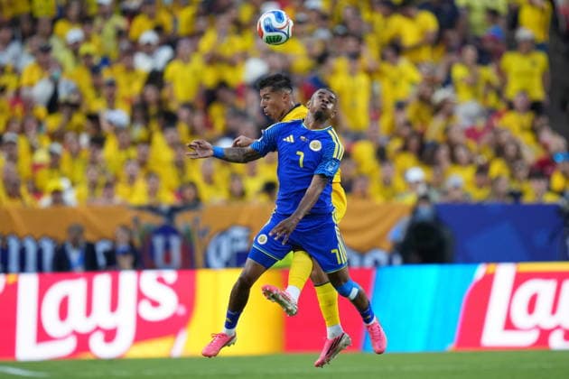 Ecuador v Curacao - FIFA World Cup, WM, Weltmeisterschaft, Fussball 2026 - Group E KANSAS CITY, UNITED STATES - JUNE 20: Juninho Bacuna (7) of Curacao in action during the 2026 FIFA World Cup First Stage Group E match between Ecuador and Curacao at Arrowhead Stadium (Kansas City Stadium) in Kansas City, Missouri, United States on June 20, 2026. Hakan Akgun Anadolu Missouri United States. Editorial use only. Please get in touch for any other usage.  Copyright: x2026xAnadoluxHakanxAkgunx