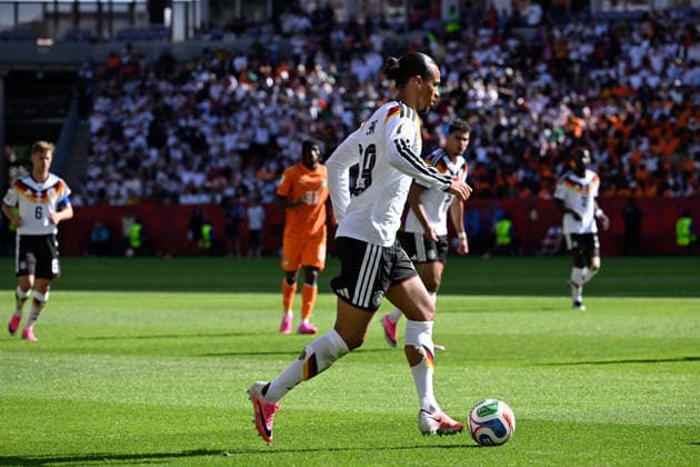 June 20, 2026, Toronto, Ontario, Canada: Leroy SanÃ ( 19) of Germany advances the ball during the 2026 FIFA World Cup, WM, Weltmeisterschaft, Fussball game between Germany and CÃ te d Ivoire at Toronto Stadium. Sports News - June 20, 2026  - ZUMAv136 20260620_zsp_v136_067 Copyright: xJeffxVoganx