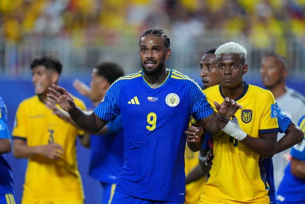 Ecuador v Curacao - FIFA World Cup, WM, Weltmeisterschaft, Fussball 2026 - Group E KANSAS CITY, UNITED STATES - JUNE 20: Jurgen Locadia of Curacao in action during the 2026 FIFA World Cup First Stage Group E match between Ecuador and Curacao at Arrowhead Stadium (Kansas City Stadium) in Kansas City, Missouri, United States on June 20, 2026. Hakan Akgun Anadolu Missouri United States. Editorial use only. Please get in touch for any other usage.  Copyright: x2026xAnadoluxHakanxAkgunx