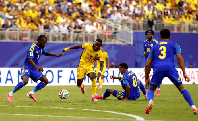 FBL COPA MUNDIAL 2026 - ECUADOR VS CURAZAO Kansas City, Estados Unidos, sabado 20 de junio del 2026. Previas de Ecuador de cara al partido mundialista entre Ecuador y Curazao , por la primera fase del Grupo E de la Copa Mundial de futbol 2026. Foto API Carlos ROJAS KANSAS KANSAS EEUU *** FBL 2026 WORLD CUP ECUADOR VS. CURACAO Kansas City, United States, Saturday, June 20, 2026 Ecuador previews ahead of the World Cup match between Ecuador and Curacao, in the first round of Group E of the 2026 FIFA World Cup. Photo Copyright: xCarlosxRojasx