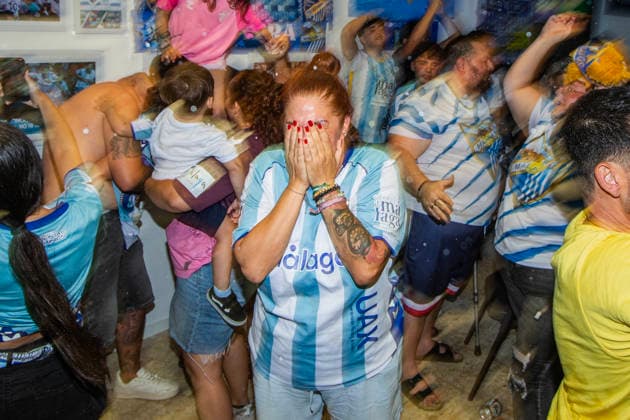 Malaga fans celebrate promotion to Spanish first division Supporters of Malaga Football Club celebrate their team s promotion to Spain s top tier, the Primera Division of La Liga. The team beat their Andalusian rivals UD Almeria 2-1 in the play off final on 20 June 2026., Credit:Konstantin Sergeyev Avalon Spain, Andalusia, Malaga  Copyright: xKonstantinxSergeyevx xAvalonx 1111553822