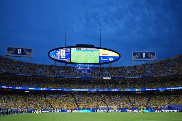 Ecuador v Curacao - FIFA World Cup, WM, Weltmeisterschaft, Fussball 2026 - Group E KANSAS CITY, UNITED STATES - JUNE 20: A view of the stadium during the 2026 FIFA World Cup First Stage Group E match between Ecuador and Curacao at Arrowhead Stadium (Kansas City Stadium) in Kansas City, Missouri, United States on June 20, 2026. Hakan Akgun Anadolu Missouri United States. Editorial use only. Please get in touch for any other usage.  Copyright: x2026xAnadoluxHakanxAkgunx