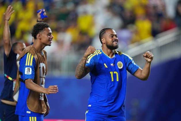 Ecuador v Curacao - FIFA World Cup, WM, Weltmeisterschaft, Fussball 2026 - Group E KANSAS CITY, UNITED STATES - JUNE 20: Players of Curacao celebrate after the 2026 FIFA World Cup First Stage Group E match between Ecuador and Curacao at Arrowhead Stadium (Kansas City Stadium) in Kansas City, Missouri, United States on June 20, 2026. Hakan Akgun Anadolu Missouri United States. Editorial use only. Please get in touch for any other usage.  Copyright: x2026xAnadoluxHakanxAkgunx