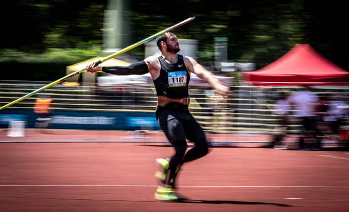 Süddeutsche Meisterschaften 2026 Aktive und Jugend U18; Koblenz, 20.06.2026 Julian Fundel (LG Eningen-Reutlingen) im Speerwurf der Männer; Süddeutsche Meisterschaften Aktive und Jugend U18 am 20.06.2026 im Stadion Oberwerth in Koblenz (Rheinland-Pfalz). *** 2026 South German Championships (Adults and U18 Youth) in Koblenz, June 20, 2026 Julian Fundel (LG Eningen Reutlingen) in the men’s javelin throw at the 2026 South German Championships for Seniors and U18 Youth on June 20, 2026, at Oberwerth Stadium in Koblenz, Rhineland-Palatinate,detected_source_language Copyright: xBEAUTIFULxSPORTS R.xSchmittx