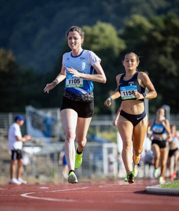 Süddeutsche Meisterschaften 2026 Aktive und Jugend U18; Koblenz, 20.06.2026 Lea Sanwald (LV Merzig) im 1500m-Rennen der Frauen; Süddeutsche Meisterschaften Aktive und Jugend U18 am 20.06.2026 im Stadion Oberwerth in Koblenz (Rheinland-Pfalz). *** 2026 Southern German Championships (Adults and U18 Youth) in Koblenz, June 20, 2026 Copyright: xBEAUTIFULxSPORTS R.xSchmittx