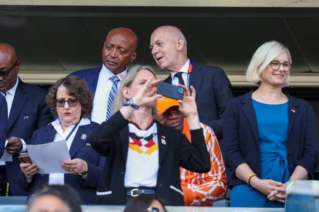 Praesident, DFB, Bernd Neuendorf, Deutschland vs. Elfenbeinkueste, Fussball, FIFA, Weltmeisterschaft 2026, Gruppenphase, 20.06.2026 Toronto Ontario Kanada *** President, DFB, Bernd Neuendorf, Germany vs. Ivory Coast, Soccer, FIFA, 2026 World Cup, Group Stage, June 20, 2026, Toronto, Ontario, Canada,detected_source_language Copyright: xkolbert-press ChristianxKolbertx