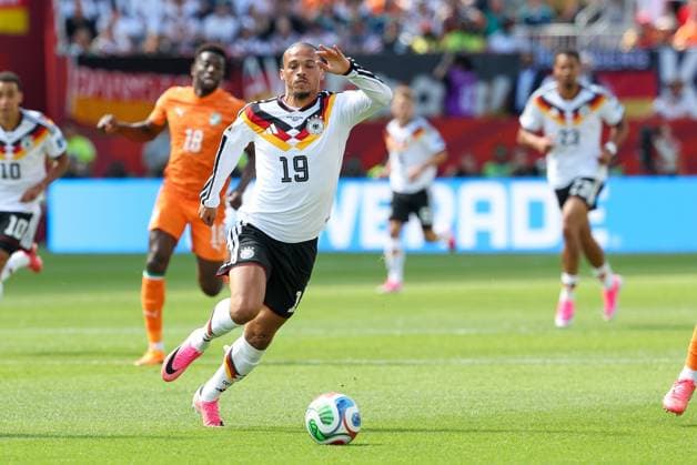 Leroy Sane 19 (Deutschland), Deutschland vs. Elfenbeinkueste, Fussball, FIFA, Weltmeisterschaft 2026, Gruppenphase, 20.06.2026 Toronto Ontario Kanada *** Leroy Sané 19 Germany, Germany vs. Ivory Coast, Soccer, FIFA, 2026 World Cup, Group Stage, June 20, 2026, Toronto, Ontario, Canada,detected_source_language Copyright: xkolbert-press ChristianxKolbertx
