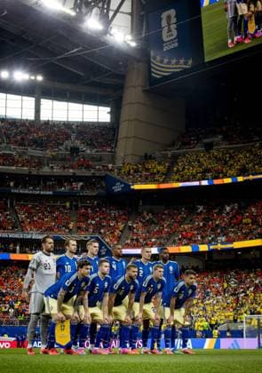 HOUSTON - Team photo of Sweden during the FIFA 2026 Group F match between the Netherlands and Sweden at Houston Stadium on June 20, 2026, in Houston, United States. KOEN VAN WEEL ANP FIFA World Cup, WM, Weltmeisterschaft, Fussball 2026 group stage 2026 xVIxANPxSportx xxANPxIVx 561561860 originalFilename: 561561860.jpg