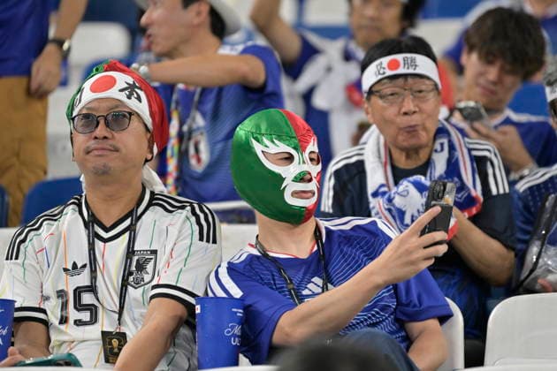FIFA World Cup, WM, Weltmeisterschaft, Fussball 2026 - Group F - Tunisia vs. Japan Japan fans attend the 2026 FIFA World Cup group F soccer match between Tunisia and Japan at BBVA stadium in Monterrey, Mexico, 20 June 2026. Monterrey Mexico  Copyright: xMiguelxSierrax