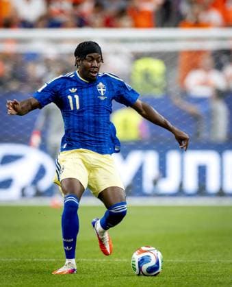 HOUSTON - Anthony Elanga of Sweden during the FIFA 2026 Group F match between the Netherlands and Sweden at Houston Stadium on June 20, 2026, in Houston, United States. KOEN VAN WEEL ANP FIFA World Cup, WM, Weltmeisterschaft, Fussball 2026 group stage 2026 xVIxANPxSportx xxANPxIVx 561561972 originalFilename: 561561972.jpg