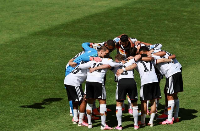 (260621) -- TORONTO, June 21, 2026 -- Players of Germany cheer before the group E match between Germany and Cote d Ivoire at the 2026 FIFA World Cup, WM, Weltmeisterschaft, Fussball at Toronto Stadium in Toronto, Canada, on June 20, 2026. (Photo by Xinhua) (SP)CANADA-TORONTO-FOOTBALL-FIFA WORLD CUP-GROUP E-GER VS CIV YangxShu 
