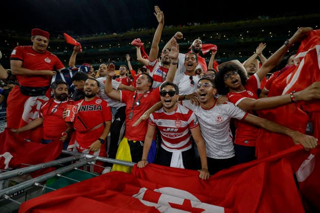 June 20, 2026, Guadalupe, Nuevo Leon, Mexico: Tunisian fans inside the stadium before the match between Tunisia and Japan for the 2nd round of the group F of the FIFA World Cup, WM, Weltmeisterschaft, Fussball 2026, at Monterrey Stadium. Guadalupe Mexico - ZUMAo125 20260620_zip_o125_009 Copyright: xAntonioxOjedax