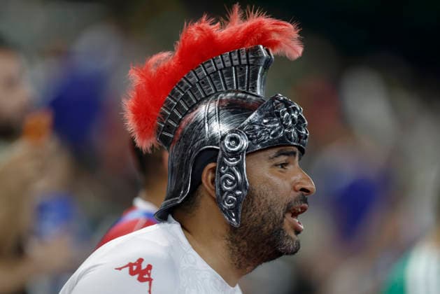 June 20, 2026, Guadalupe, Nuevo Leon, Mexico: Tunisia fan inside the stadium before the match between Tunisia and Japan for the 2nd round of the group F of the FIFA World Cup, WM, Weltmeisterschaft, Fussball 2026, at Monterrey Stadium. FIFA World Cup 2026: Tunisia Vs Japan  - ZUMAo125 20260620_zip_o125_008 Copyright: xAntonioxOjedax