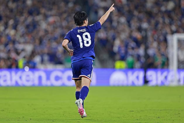 June 20, 2026, Monterrey, Mexico: Ayase Ueda of Japan celebrates after scoring the second goal of his team during the match between Tunisia and Japan for the 2st round of the group F of the FIFA World Cup, WM, Weltmeisterschaft, Fussball 2026 at Monterrey Stadium on June 20, 2026 in Monterrey, Mexico. Photo: DiaEsportivo FIFA World Cup 2026, Tunisia Vs Japan, Monterrey, Mexico  - ZUMAh208 20260620_zsp_h208_040 Copyright: xHeulerxAndreyx