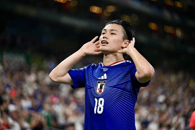 Ayase Ueda (JPN), JUNE 20, 2026 - Football Soccer : FIFA World Cup, WM, Weltmeisterschaft, Fussball 2026 Group F match between Tunisia - Japan at Monterrey Stadium in Guadalupe, Nuevo Leon, Mexico.  aflo_335209254 KenjiroxMatsuox