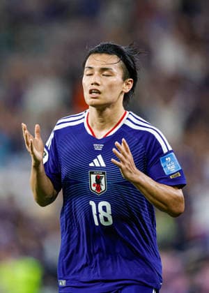 FIFA World Cup, WM, Weltmeisterschaft, Fussball 2026 TUNISIA VS JAPAN FIFA WORLD CUP 2026 TUNISIA VS JAPAN TUNISIA VS JAPAN 20062026 MONTERREY, NUEVO LEON. Action photo of Ayase Ueda (18) of Japan celebrating a goal, during Round 1 Group F game of the FIFA World Cup 2026, held at the Estadio Monterrey of Monterrey, Nuevo Leon. Foto de accion de Ayase Ueda (18) de Japon celebrando un gol, durante juego de Ronda 1 del Grupo F de la Copa del Mundo 2026 de la FIFA, celebrado en el Estadio Monterrey de Monterrey, Nuevo Leon. PHOTO BY IMAGENSHOP AGENCIA FOTOGRAFICA MONTERREY NUEVO LEON MEXICO *** FIFA WORLD CUP 2026 TUNISIA VS JAPAN FIFA WORLD CUP 2026 TUNISIA VS JAPAN TUNISIA VS JAPAN 20062026 MONTERREY, NUEVO LEON Action photo of Ayase Ueda (No. 18) of Japan celebrating a goal during a Round 1 Group F match of the 2026 FIFA World Cup, held at Estadio Monterrey in Monterrey, Nuevo Leon Action photo of Ayase Ueda (No. 18) of Japan celebrating a goal, during a Round 1 Group F match of the 2026 FIFA World Cup, held at the Estadio Monterrey in Monterrey, Nuevo León. PHOTO BY IMAGENSHOP PHOTO AGENCY MONTERREY, NUEVO LEÓN, MEXICO,detected_source_language Copyright: xYOALIxMARTINEZx