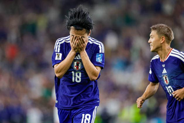 FIFA World Cup, WM, Weltmeisterschaft, Fussball 2026 TUNISIA VS JAPAN FIFA WORLD CUP 2026 TUNISIA VS JAPAN TUNISIA VS JAPAN 20062026 MONTERREY, NUEVO LEON. Action photo of Ayase Ueda (18) of Japan celebrating a goal, during Round 1 Group F game of the FIFA World Cup 2026, held at the Estadio Monterrey of Monterrey, Nuevo Leon. Foto de accion de Ayase Ueda (18) de Japon celebrando un gol, durante juego de Ronda 1 del Grupo F de la Copa del Mundo 2026 de la FIFA, celebrado en el Estadio Monterrey de Monterrey, Nuevo Leon. PHOTO BY IMAGENSHOP AGENCIA FOTOGRAFICA MONTERREY NUEVO LEON MEXICO *** FIFA WORLD CUP 2026 TUNISIA VS JAPAN FIFA WORLD CUP 2026 TUNISIA VS JAPAN TUNISIA VS JAPAN 20062026 MONTERREY, NUEVO LEON Action photo of Ayase Ueda (No. 18) of Japan celebrating a goal during a Round 1 Group F match of the 2026 FIFA World Cup, held at Estadio Monterrey in Monterrey, Nuevo Leon Action photo of Ayase Ueda (No. 18) of Japan celebrating a goal, during a Round 1 Group F match of the 2026 FIFA World Cup, held at the Estadio Monterrey in Monterrey, Nuevo León. PHOTO BY IMAGENSHOP PHOTO AGENCY MONTERREY, NUEVO LEÓN, MEXICO,detected_source_language Copyright: xYOALIxMARTINEZx