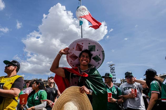 June 20, 2026, Mexico City, Mexico City, Mexico: German and Mexican fans watch the Germany vs. Ivory Coast match at the Fan Fest in Mexico City. At the event, fans play soccer, participate in contests, and enjoy the games on giant screens. Mexico City Mexico - ZUMAqp1_ 0859627534st Copyright: xHectorxAdolfoxQuintanarxPerezx