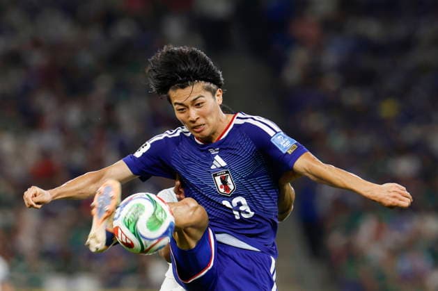 FIFA World Cup, WM, Weltmeisterschaft, Fussball 2026 - Group F - Tunisia vs. Japan Keito Nakamura of Japan in action during the 2026 FIFA World Cup Group F soccer match between Tunisia and Japan at the at BBVA stadium in Monterrey, Mexico, 20 June 2026. Monterrey Mexico  Copyright: xSashenkaxGutiérrezx