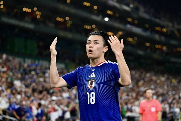 Ayase Ueda (JPN), JUNE 20, 2026 - Football Soccer : FIFA World Cup, WM, Weltmeisterschaft, Fussball 2026 Group F match between Tunisia - Japan at Monterrey Stadium in Guadalupe, Nuevo Leon, Mexico.  aflo_335209549 KenjiroxMatsuox