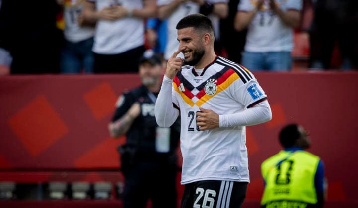 Toronto, Canada 20th Jun 2026. Goal celebration: Deniz Undav (GER) Germany - Ivory Coast World Cup Deutschland - Elfenbeinküste 20.06.2026 *** Toronto, Canada, June 20, 2026 Goal celebration Deniz Undav GER Germany Ivory Coast World Cup Germany Ivory Coast June 20, 2026,detected_source_language