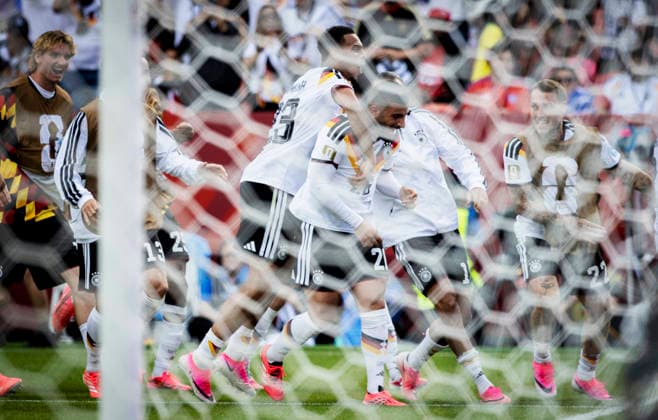 Toronto, Canada 20th Jun 2026. Goal celebration: Deniz Undav (GER) Felix Nmecha (GER) Germany - Ivory Coast World Cup Deutschland - Elfenbeinküste 20.06.2026 *** Toronto, Canada, June 20, 2026 Goal celebration Deniz Undav (GER) Felix Nmecha (GER) Germany Ivory Coast World Cup Germany Ivory Coast June 20, 2026,detected_source_language
