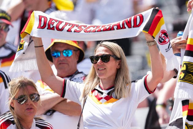 Ivory Coast vs Germany FIFA World Cup, WM, Weltmeisterschaft, Fussball Group G Match German fan during the 2026 FIFA World Cup Group E match between Germany and Ivory Coast at Toronto Stadium. on June 20, 2026 in Toronto, Canada. (Photo by Leonardo Ramirez Eyepix Group) Copyright: xLeonardoxRamirezx xEyepixxGroupx LR20062026-04290