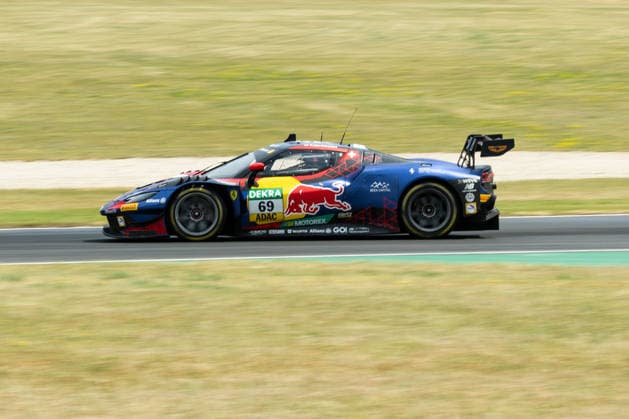 Schipkau, Deutschland 19. - 21. Juni 2026: DTM - 2026 - Lauf 5 - DEKRA Lausitzring -Samstag - Rennen Im Bild: Thierry Vermeulen (NL) (Emil Frey Racing), Ferrari 296 GT3 Evo *** Schipkau, Germany, June 19–21, 2026; DTM 2026 Round 5; DEKRA Lausitzring; Saturday Race; Pictured Copyright: xFotostandx xStiebertx