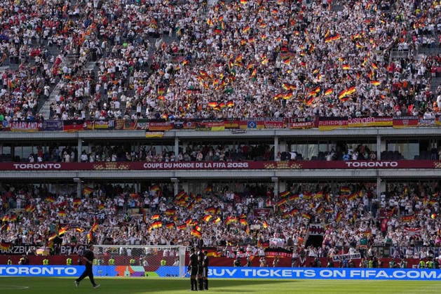 Toronto, Canada - 20 June: head coach Julian Nagelsmann of Germany looks on during the FIFA World Cup, WM, Weltmeisterschaft, Fussball 2026 match between Germany vs Cote d Ivoire at Toronto Stadium on 20 June 2026. Copyright: xOPAxImagesxMohammadxKaramalix