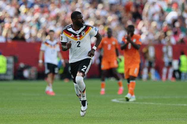 Toronto, Canada - 20 June: Antonio Ruediger 2g of Germany looks on during the FIFA World Cup, WM, Weltmeisterschaft, Fussball 2026 match between Germany vs Cote d Ivoire at Toronto Stadium on 20 June 2026. Copyright: xOPAxImagesxMohammadxKaramalix