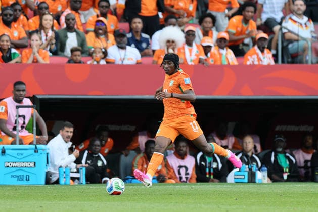 Toronto, Canada - 20 June: Yan Diomande 11 of Cote d Ivoire controls the ball during the FIFA World Cup, WM, Weltmeisterschaft, Fussball 2026 match between Germany vs Cote d Ivoire at Toronto Stadium on 20 June 2026. Copyright: xOPAxImagesxMohammadxKaramalix